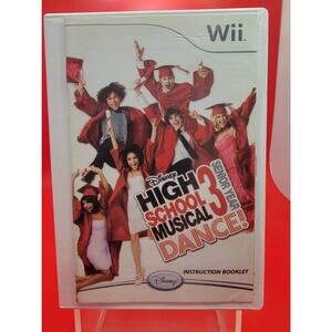 High School Musical 3 Senior Year Dance - Nintendo Wii Game & Manual